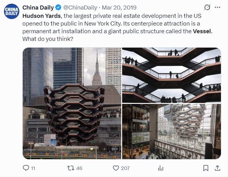 纽约争议地标回来了!3月9日重开